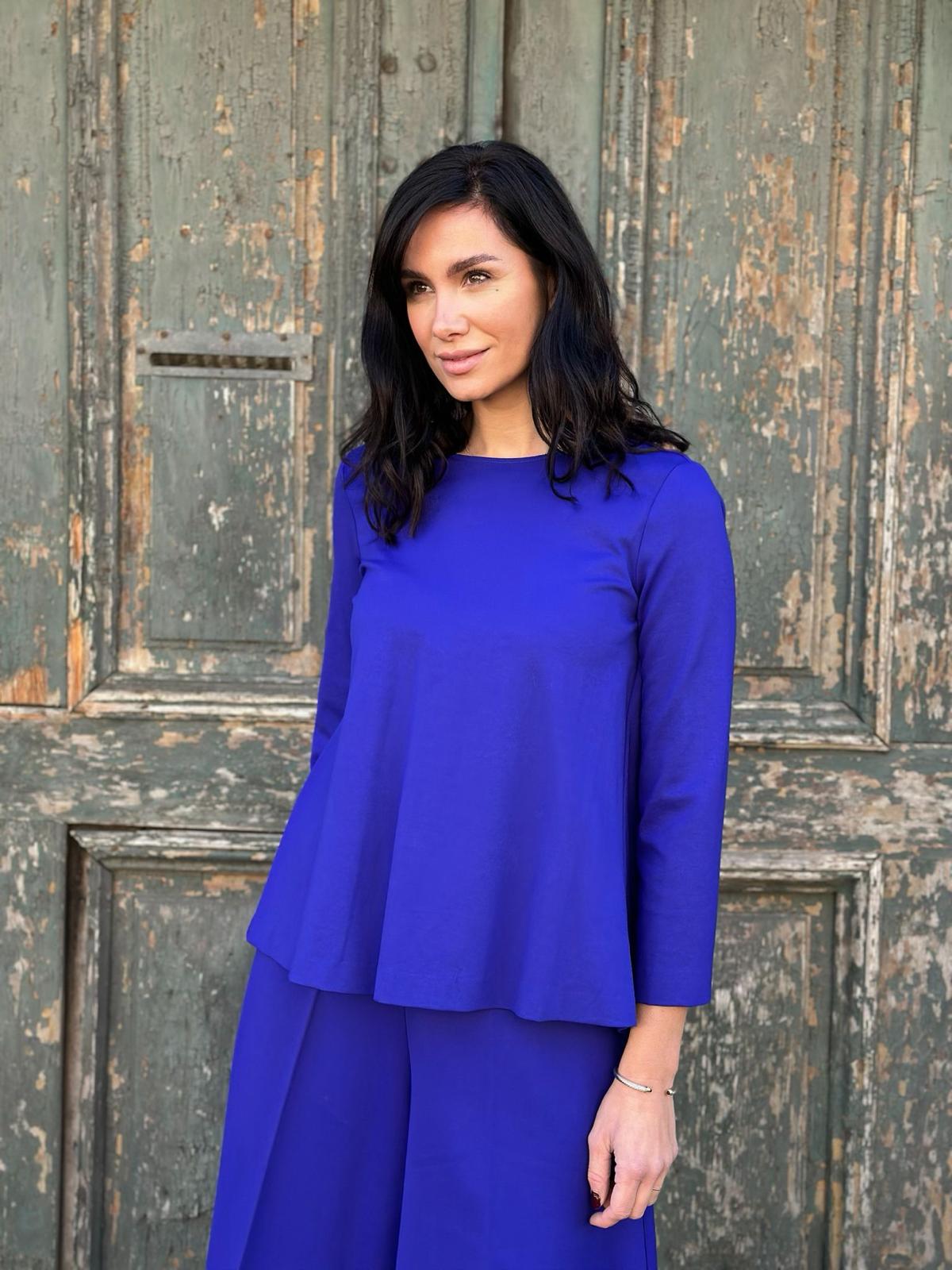 MEIMEIJ _ Bluză Albastră MA4575 - 36 IT