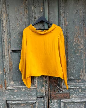 Atelier Bolero - Cămașă cu mâneci lalea Yellow MA4118