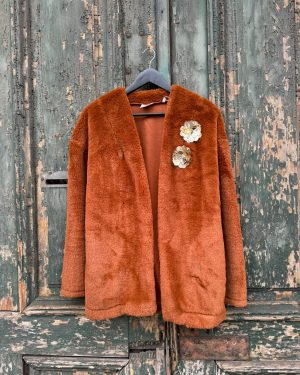 Rich Royal Haină cu aspect de blană MA5151