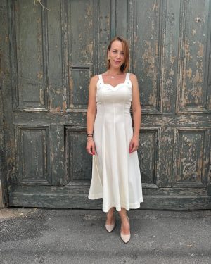 MeiMeij Rochie ivory MA6579