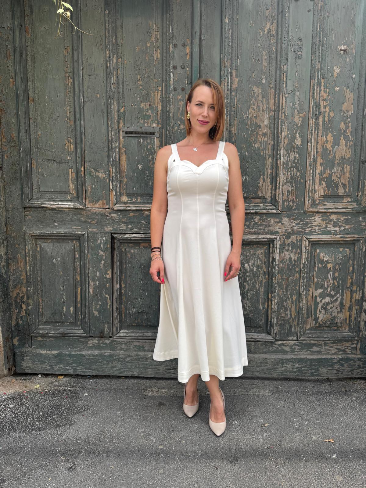 MeiMeij Rochie ivory MA6579 - 40 IT