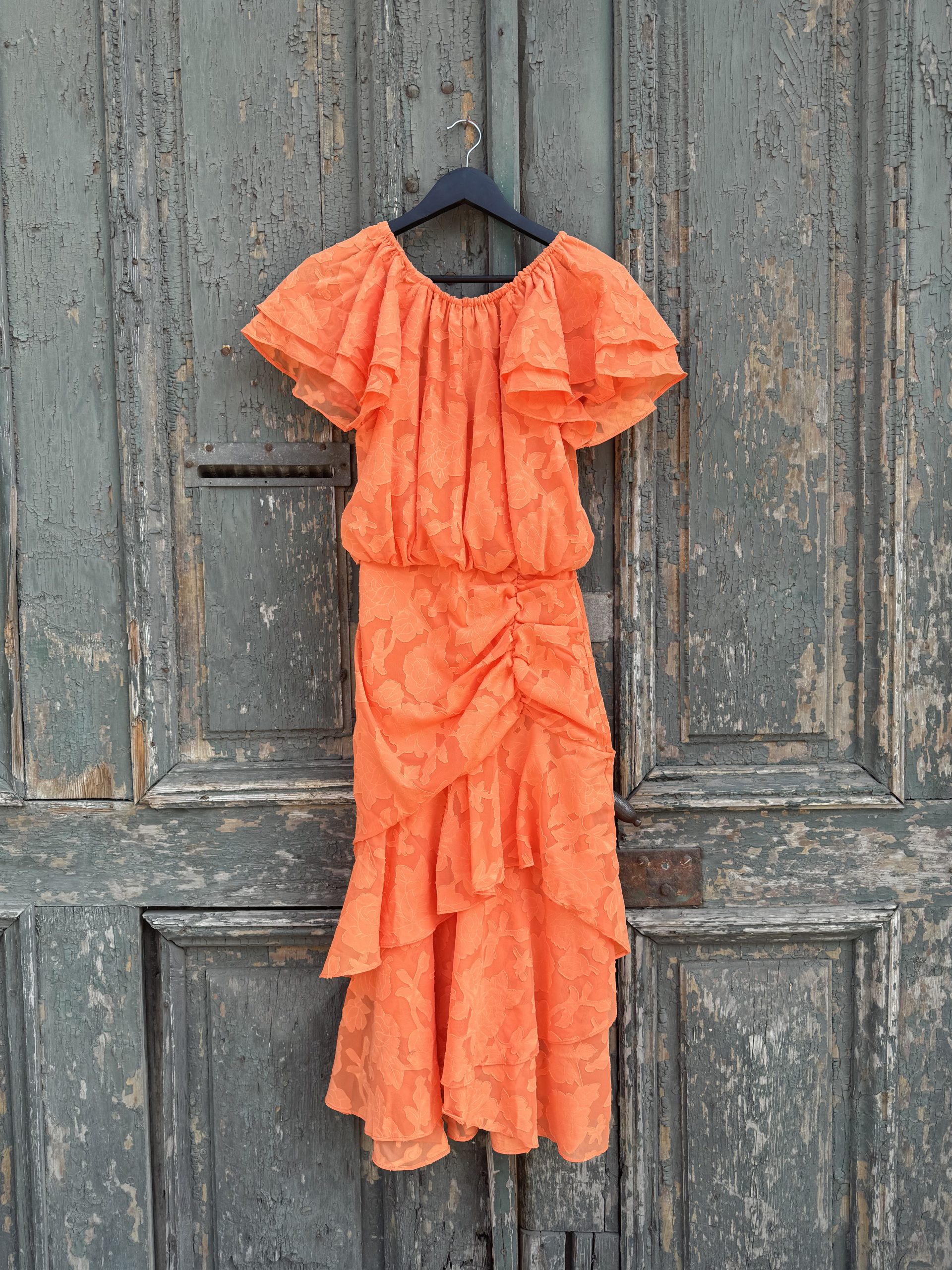 Coast Rochie Petite ruffle maxi MA7310 - 36 EU