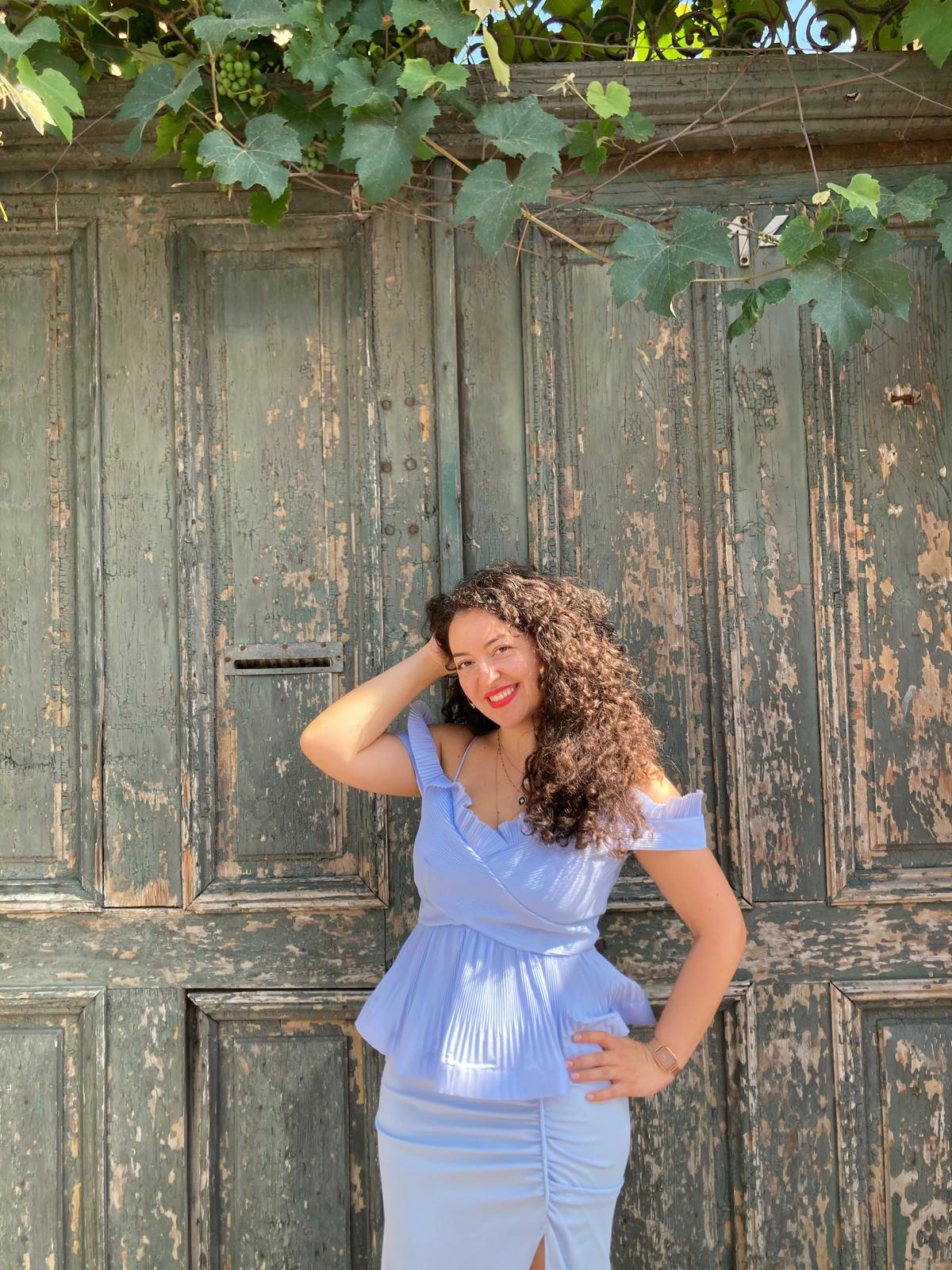 MeiMeij Top albastru MA8126 - 40 IT