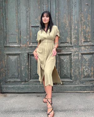 MeiMeij Rochie olive
