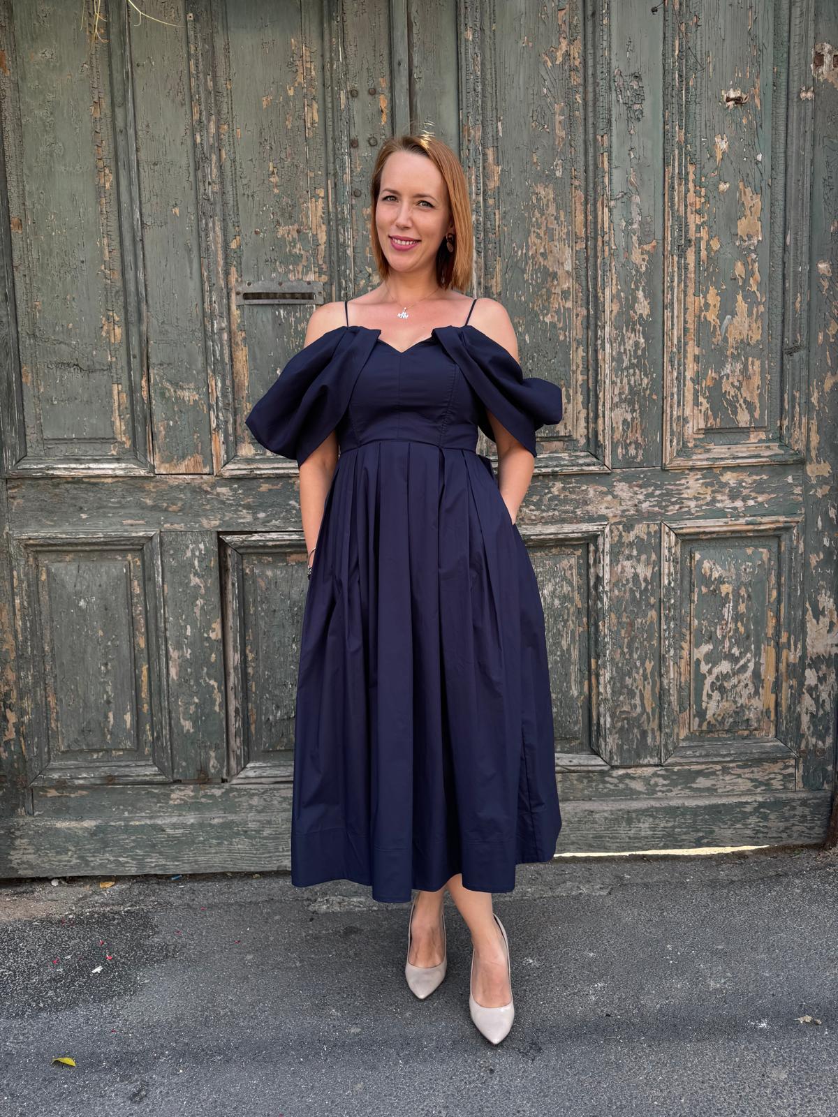MeiMeij Rochie Navy Fevronia MA9086 - 42 IT