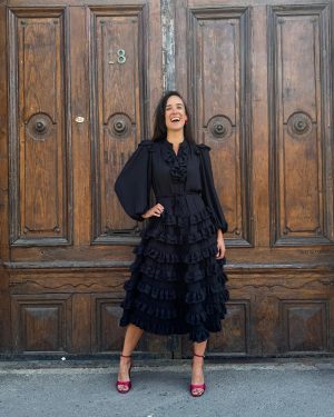 MeiMeij Rochie  neagră