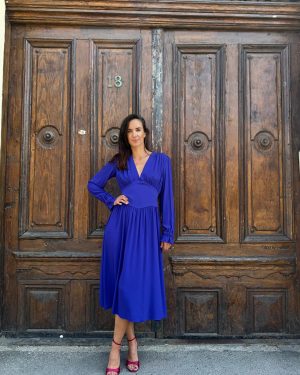 MeiMeij Rochie indigo