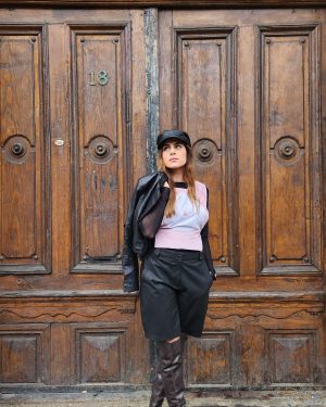 Pantaloni Scurți 100% piele naturală