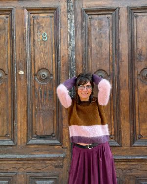 Pulover Mohair Stripes