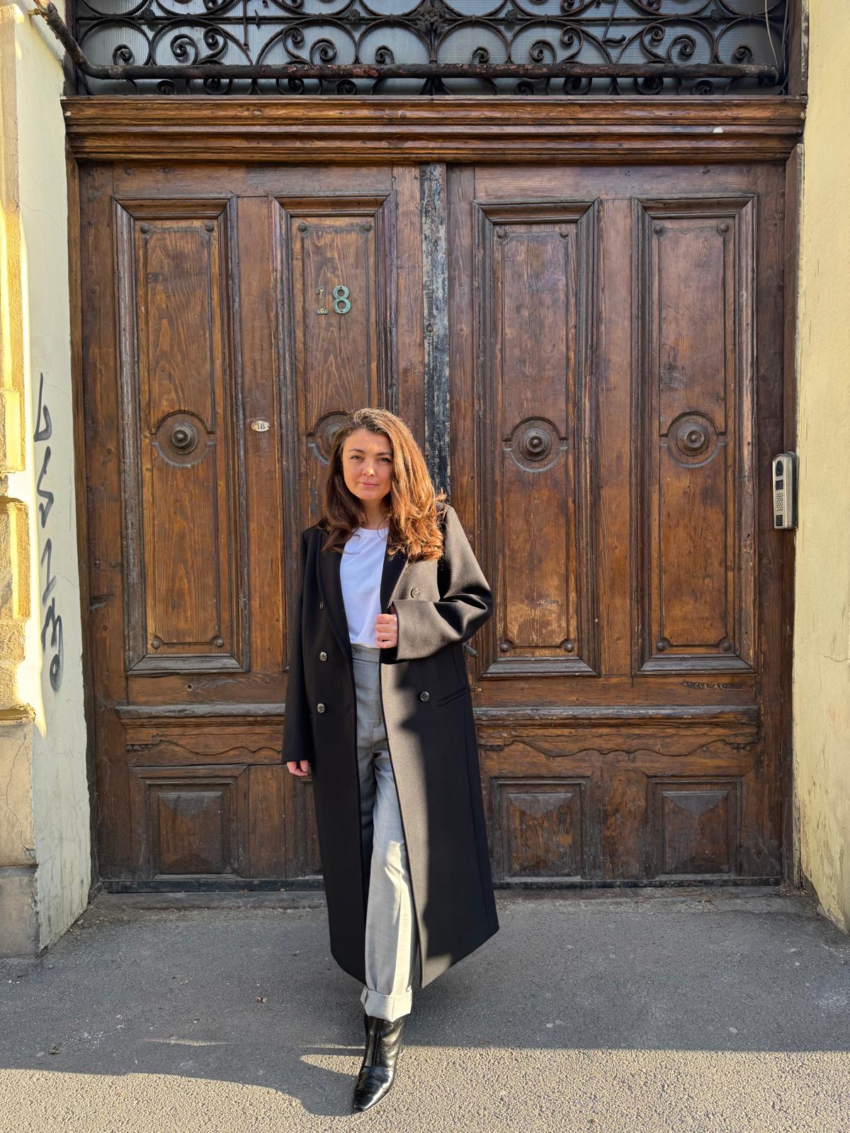 Toteme Palton lână - S INTL