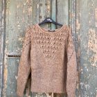 Pulovar Alpaca Cafea cu Lapte