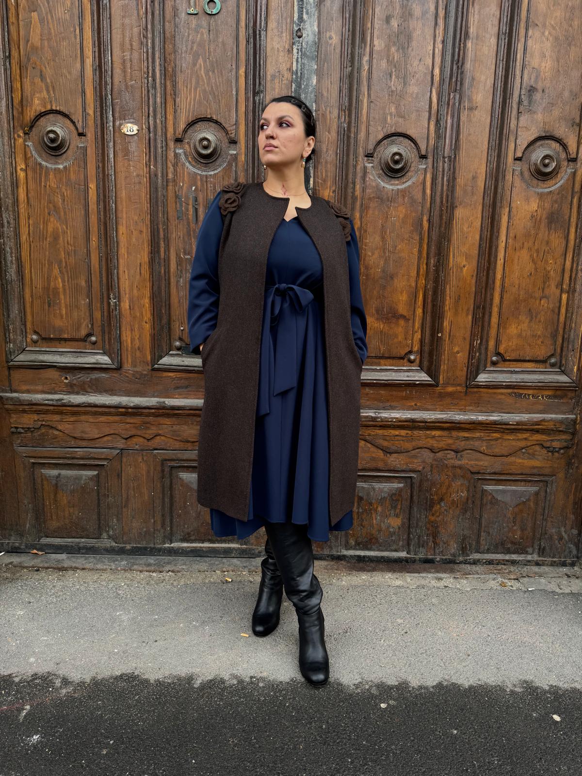 VESTĂ LÂNĂ Tyana Art - 42 EU