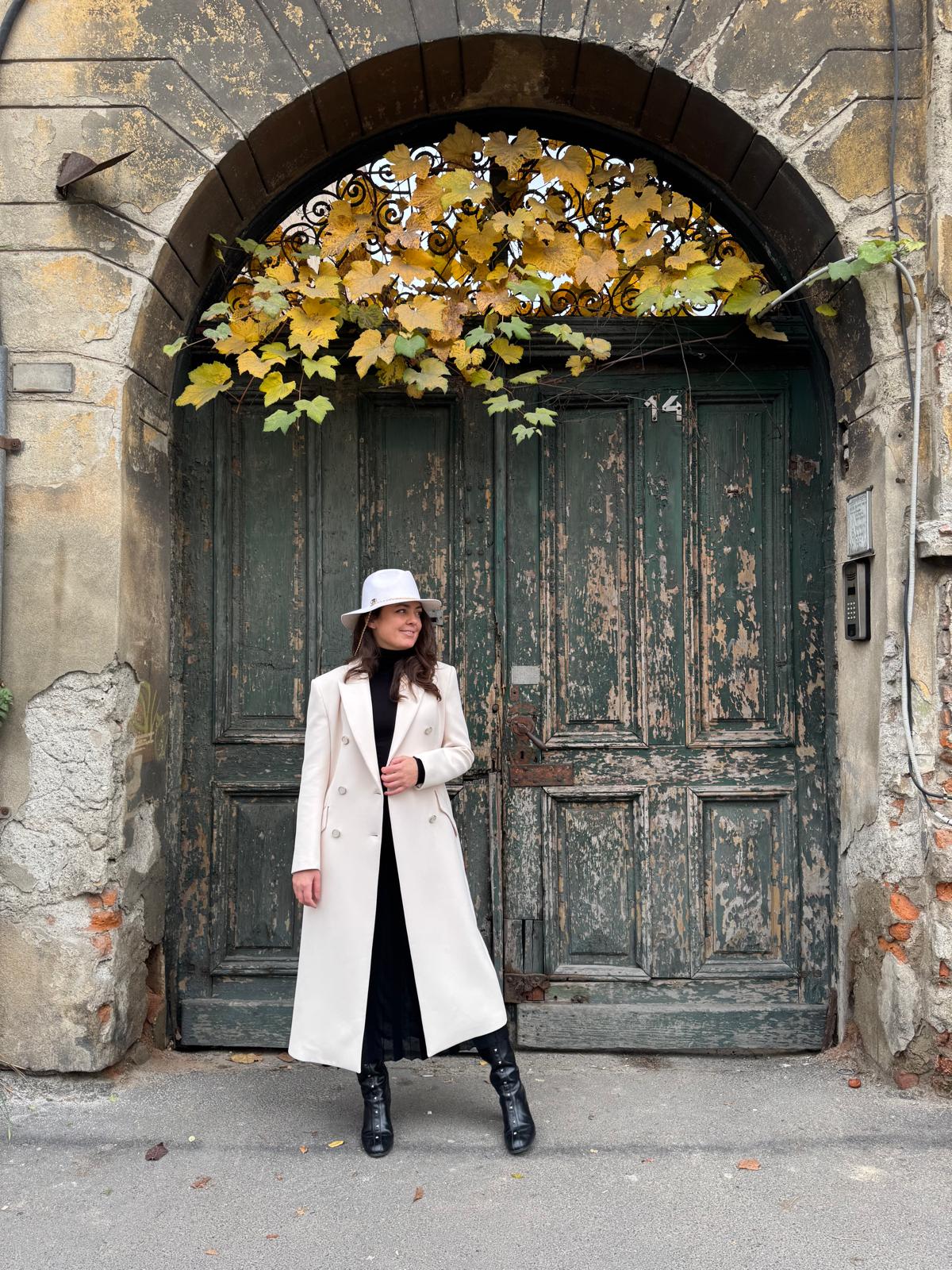 SIMONA CORSELLINI Palton White Cloud - 40 IT