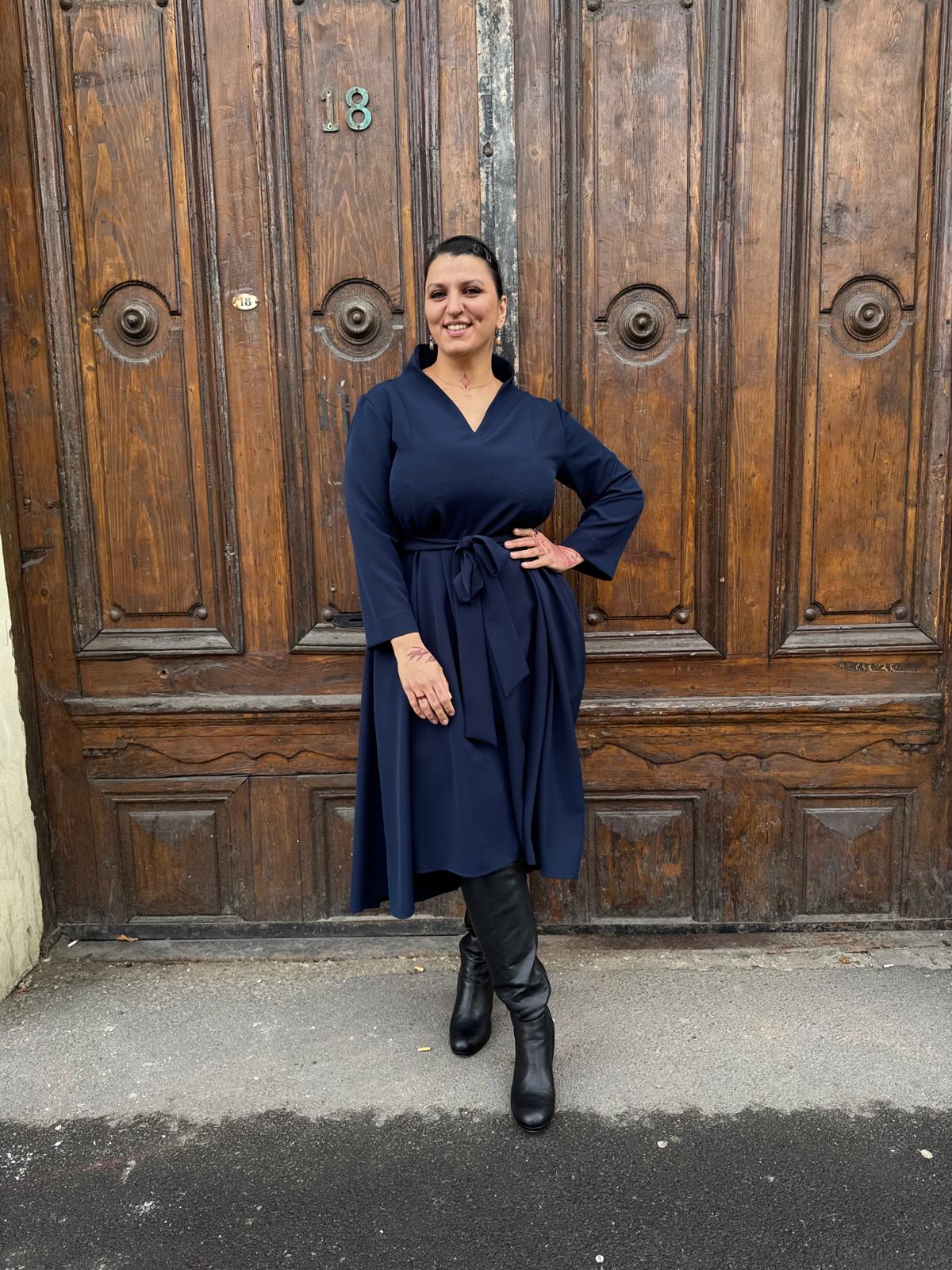 Rochie Midii Toamnă TYANA ART - 46 EU