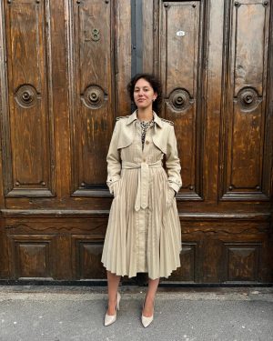 SANDRO Trench bej